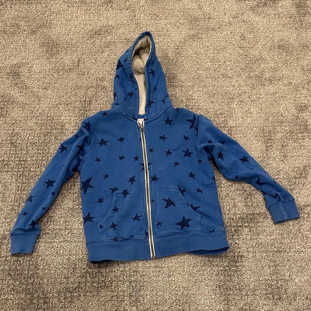 Hanna Andersson Blue Star Hoodie for Kids